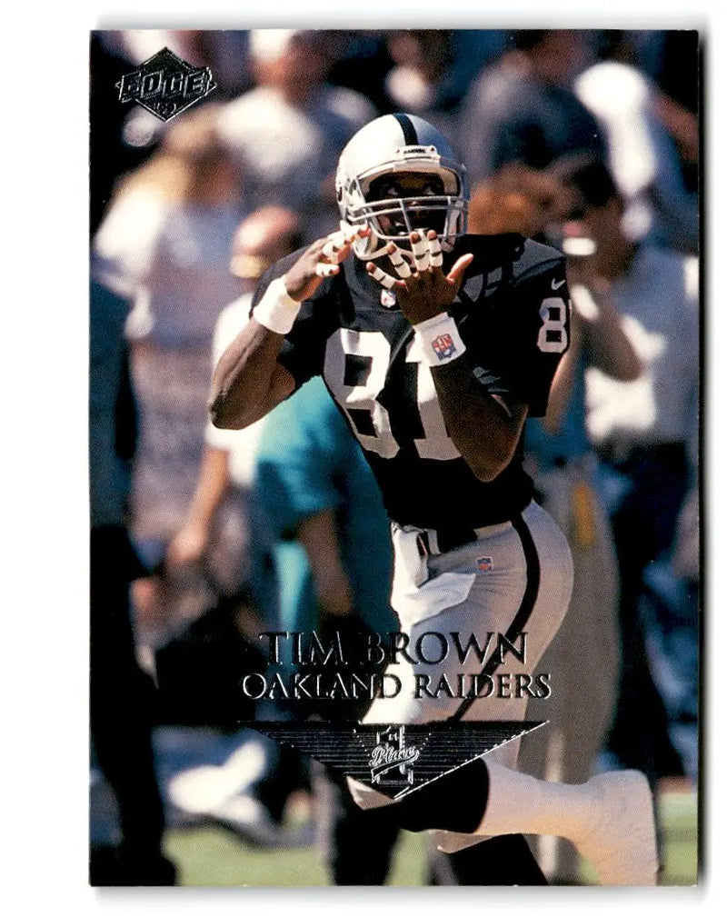 1999 Collector’s Edge First Place #108 Tim Brown - Football Card Single