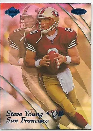 1999 Collector’s Edge Masters #172 Steve Young NM-MT 4167/5000 49ers - Football Card Single