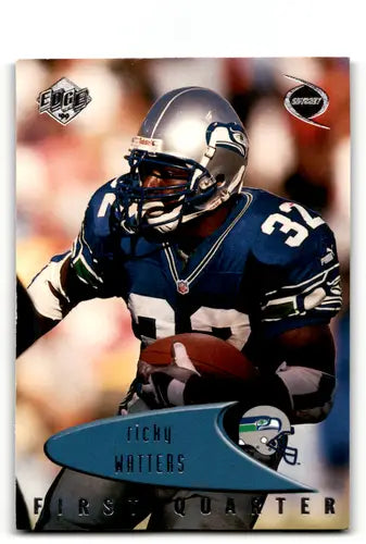 Original gloss Rick Watters football card from Edge Odyssey 1999 Collector’s Edge