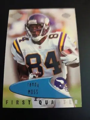 1999 Collector’s Edge Odyssey - Randy Moss #85. Vikings. NRMT+ - Football Card Single