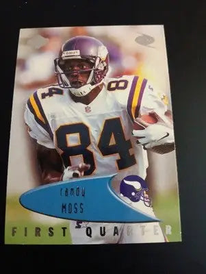 1999 Collector’s Edge Odyssey - Randy Moss #85. Vikings. NRMT+ - Football Card Single