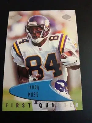 1999 Collector’s Edge Odyssey - Randy Moss #85. Vikings. NRMT+ - Football Card Single