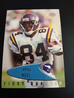1999 Collector’s Edge Odyssey - Randy Moss #85. Vikings. NRMT+ - Football Card Single