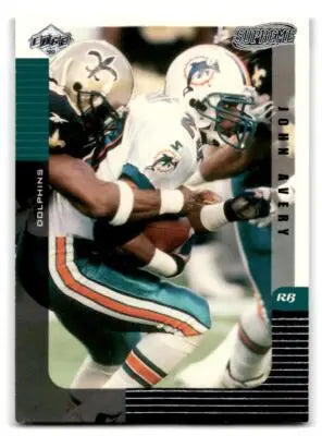 1999 Collector’s Edge Supreme #064 John Avery - Football Card Single