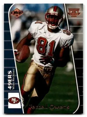 1999 Collector’s Edge Triumph #T51 Terrell Owens - Football Card Single