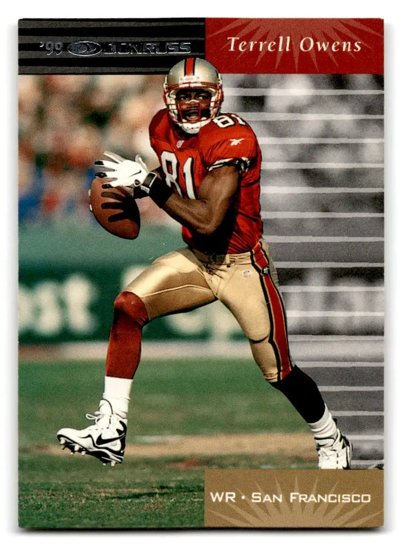 1999 Donruss #112 Terrell Owens - Football Card Single