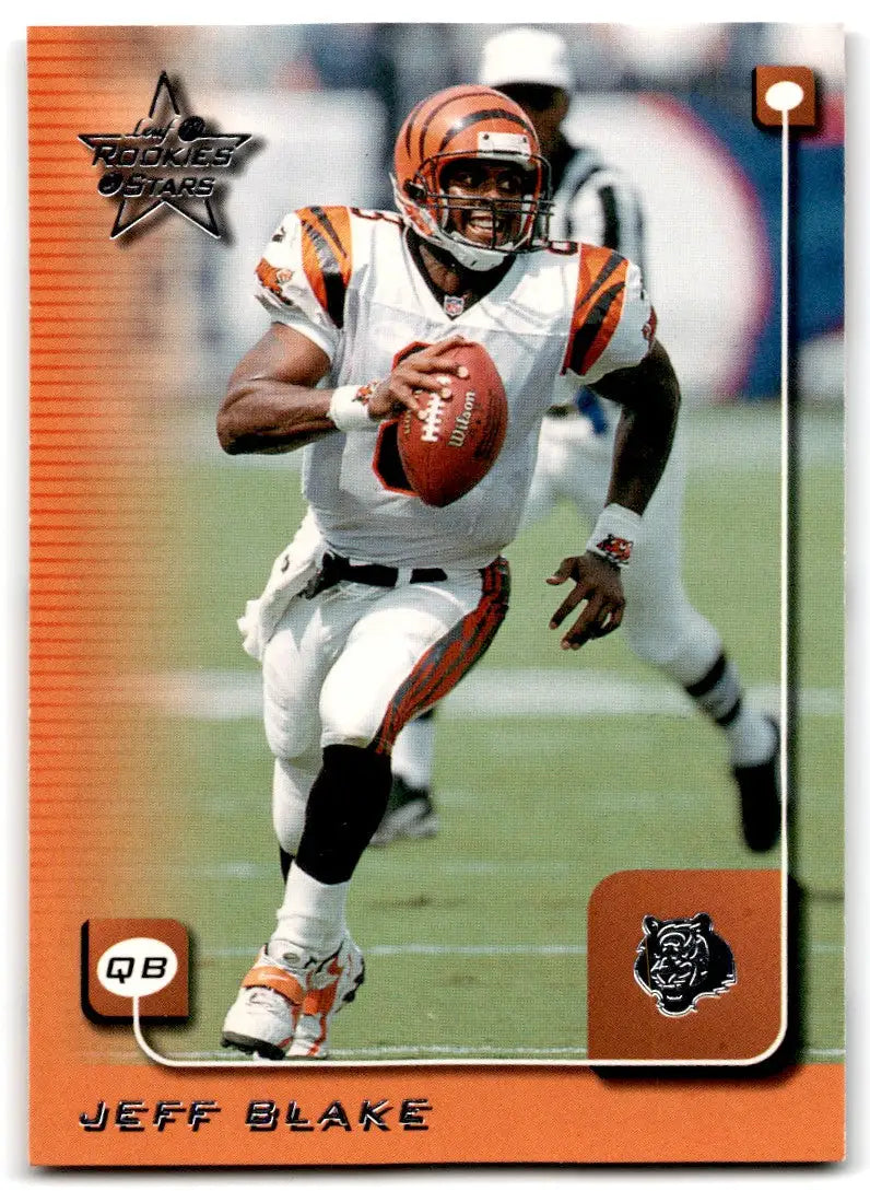 1999 Donruss Leaf Rookies & Stars Jeff Blake Cincinnati Bengals #46 - Football Card Single