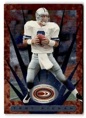 1999 Donruss Preferred QBC #1 Troy Aikman - Football Card Single