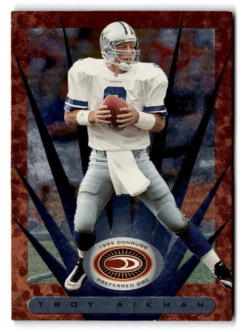 1999 Donruss Preferred QBC #1 Troy Aikman - Football Card Single