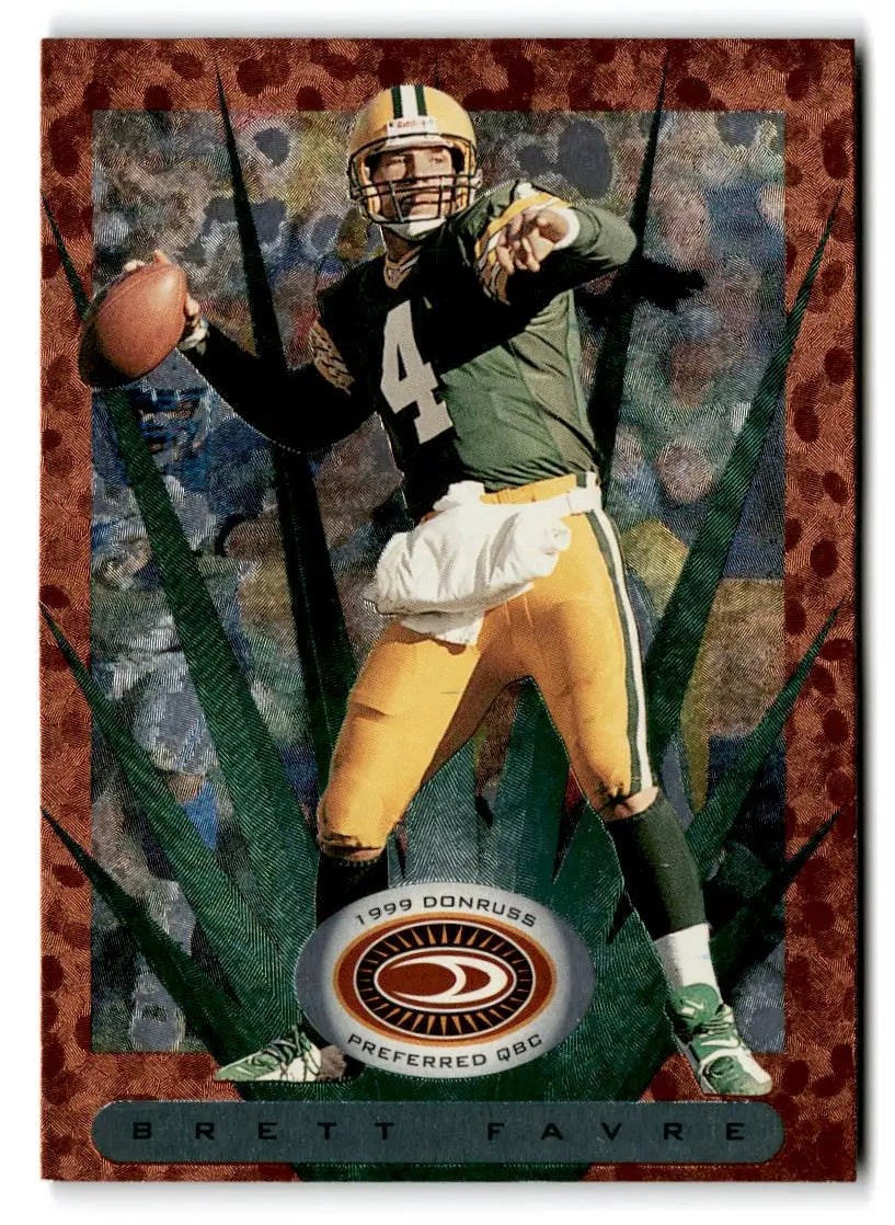 1999 Donruss Preferred QBC #14 Brett Favre - Football Card Single