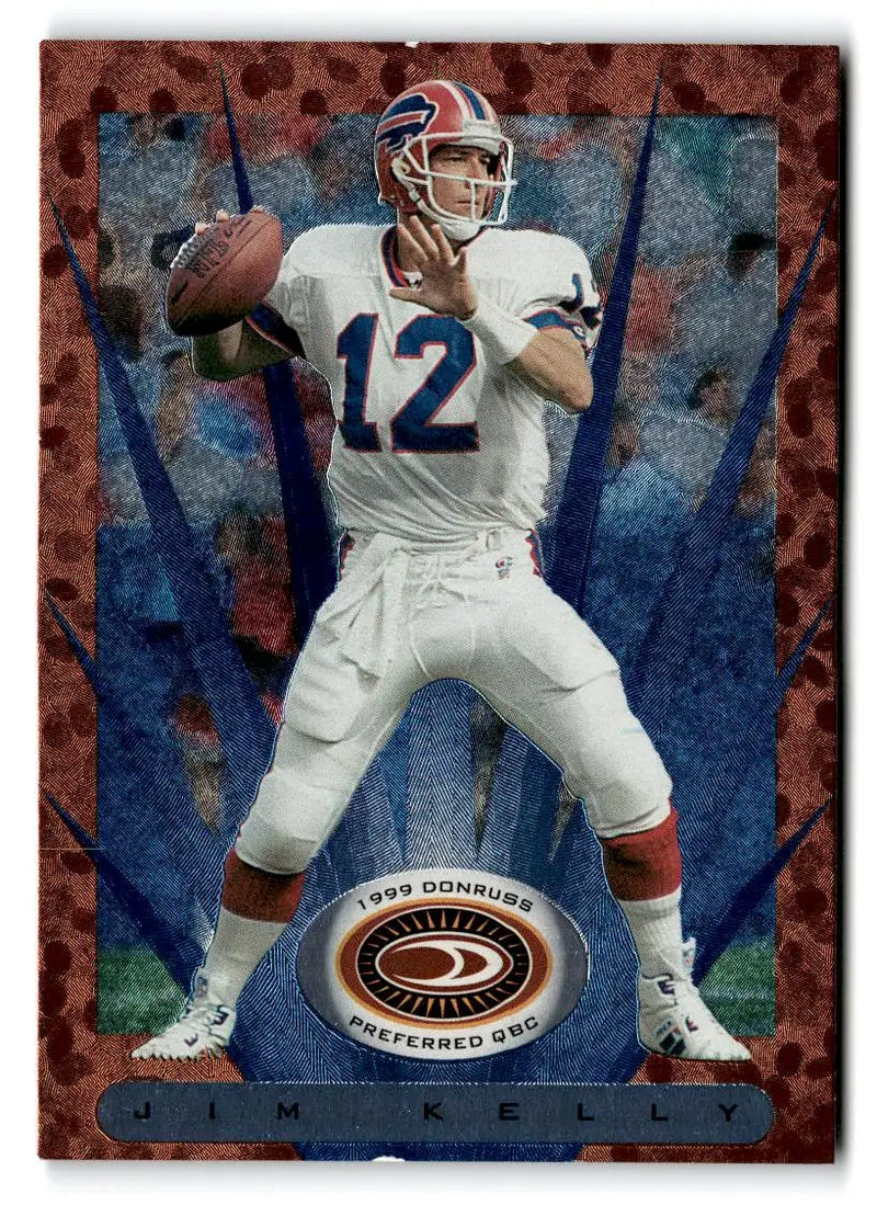 1999 Donruss Preferred QBC #24 Jim Kelly - Football Card Single