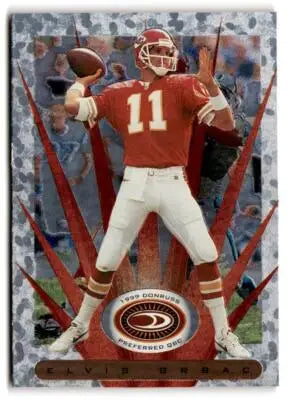 1999 Donruss Preferred QBC #59 Elvis Grbac - Football Card Single