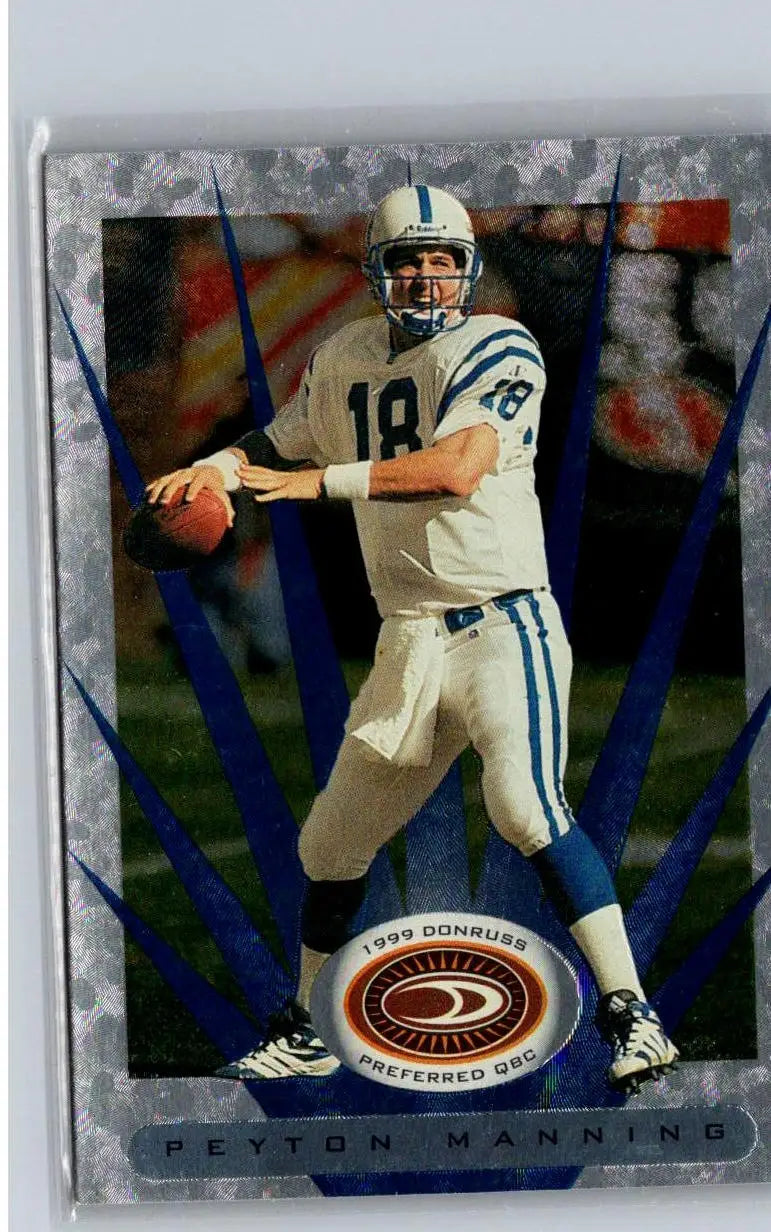1999 Donruss Preferred QBC #66 Peyton Manning - Football Card Single