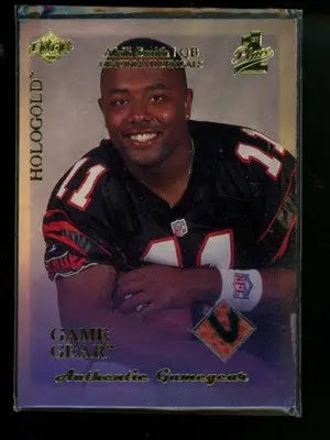1999 Edge HoloGold Game Gear Akili Smith #RC3 Game Gear Football - Football Card Single