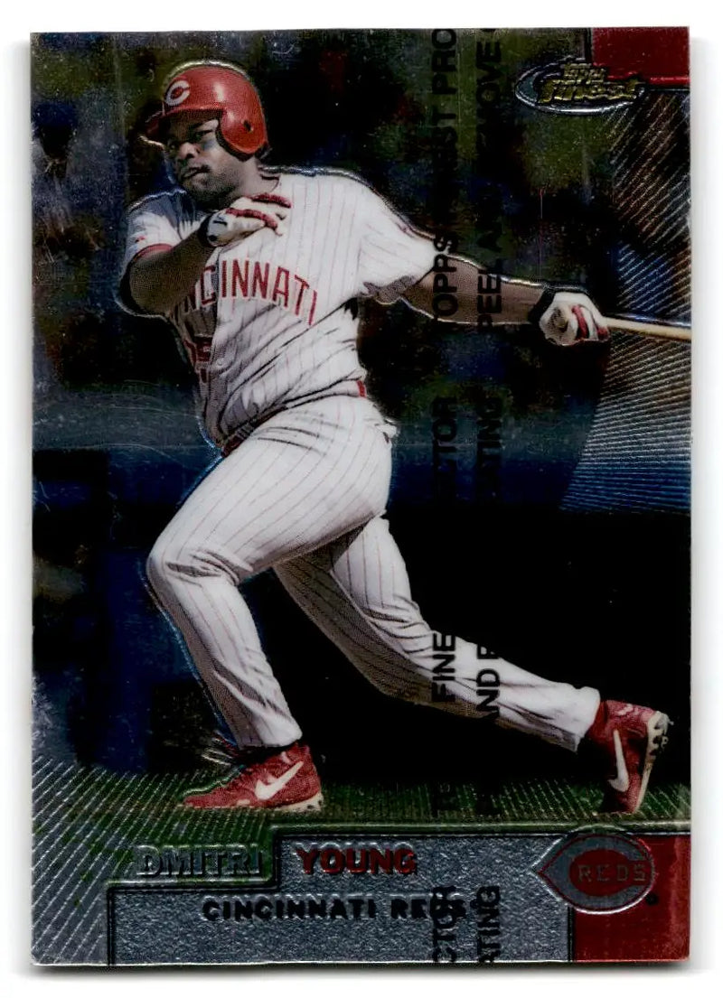 1999 Finest #27 Dmitri Young - Baseball Card Single