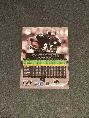 1999 Flair Showcase #100 Jerome Bettis - Football Card Single