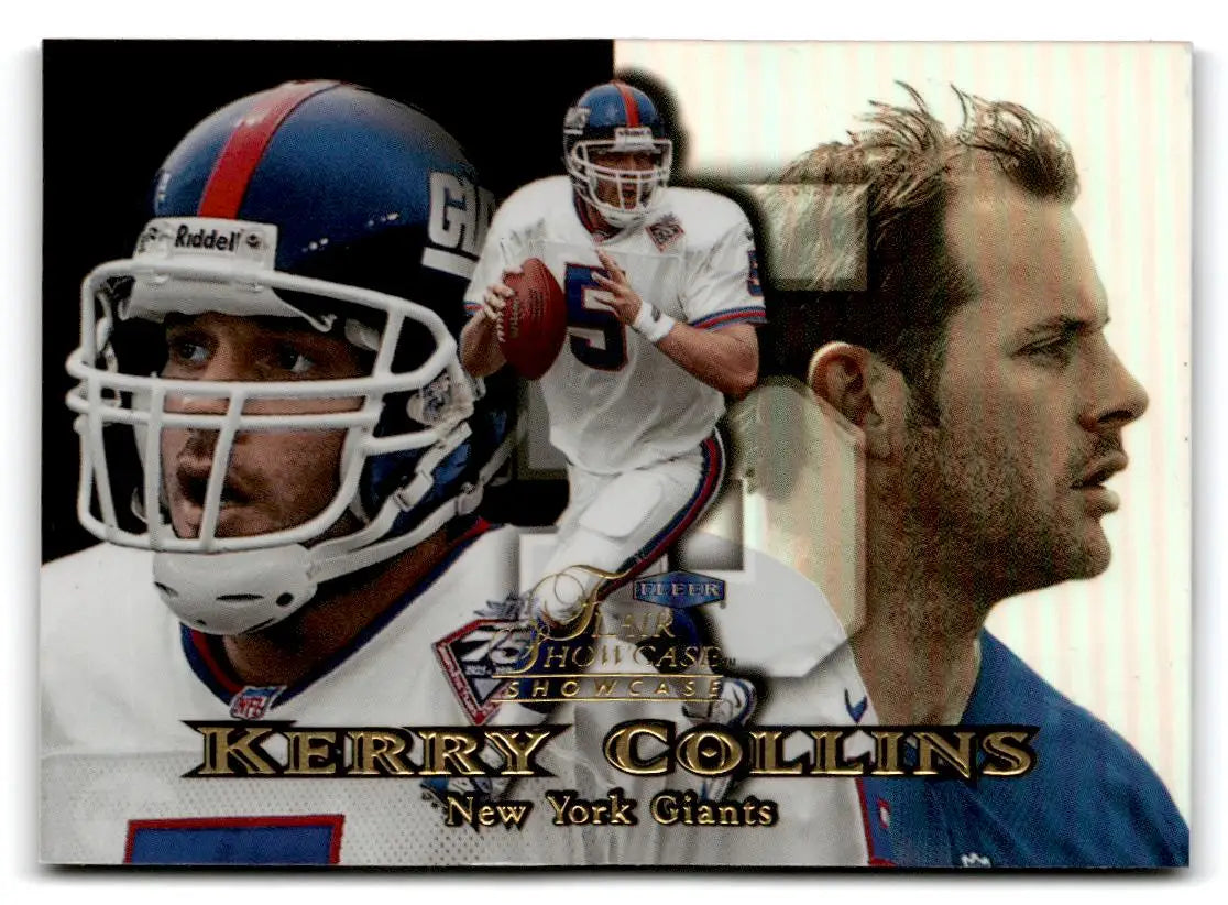 1999 Flair Showcase #110 Kerry Collins - Football Card Single