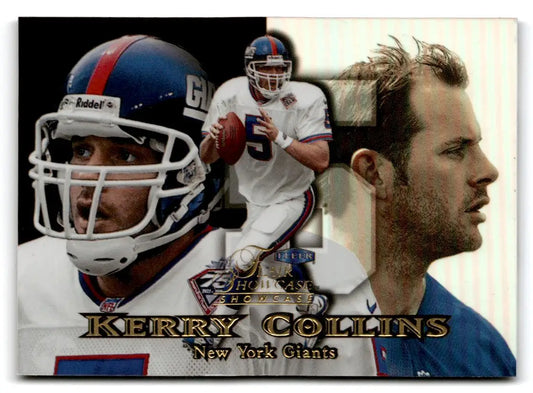 1999 Flair Showcase #110 Kerry Collins - Football Card Single