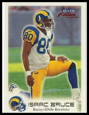 1999 Fleer Focus #49 Isaac Bruce - Football Card Single