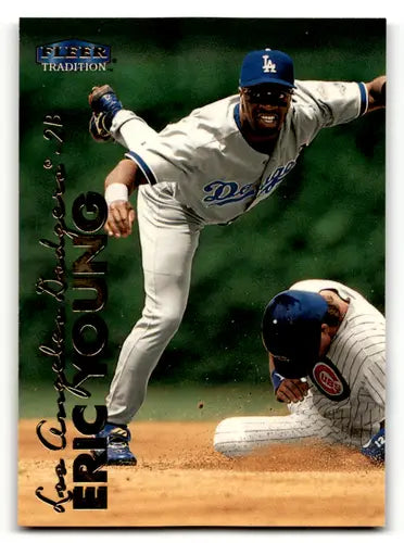 1999 Fleer Tradition #282 Eric Young NM-MT Dodgers - Baseball Card Single