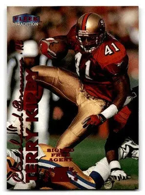 1999 Fleer Tradition #80 Terry Kirby - Football Card Single