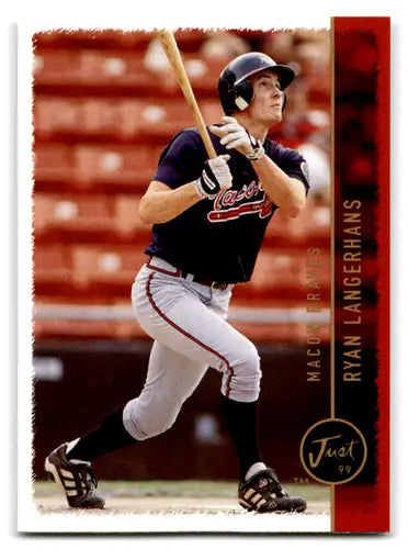 1999 Just #195 Ryan Langerhans NM-MT ID:72355 - Baseball Card Single