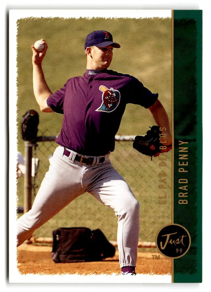 1999 Just #222 Brad Penny - Baseball Card Single