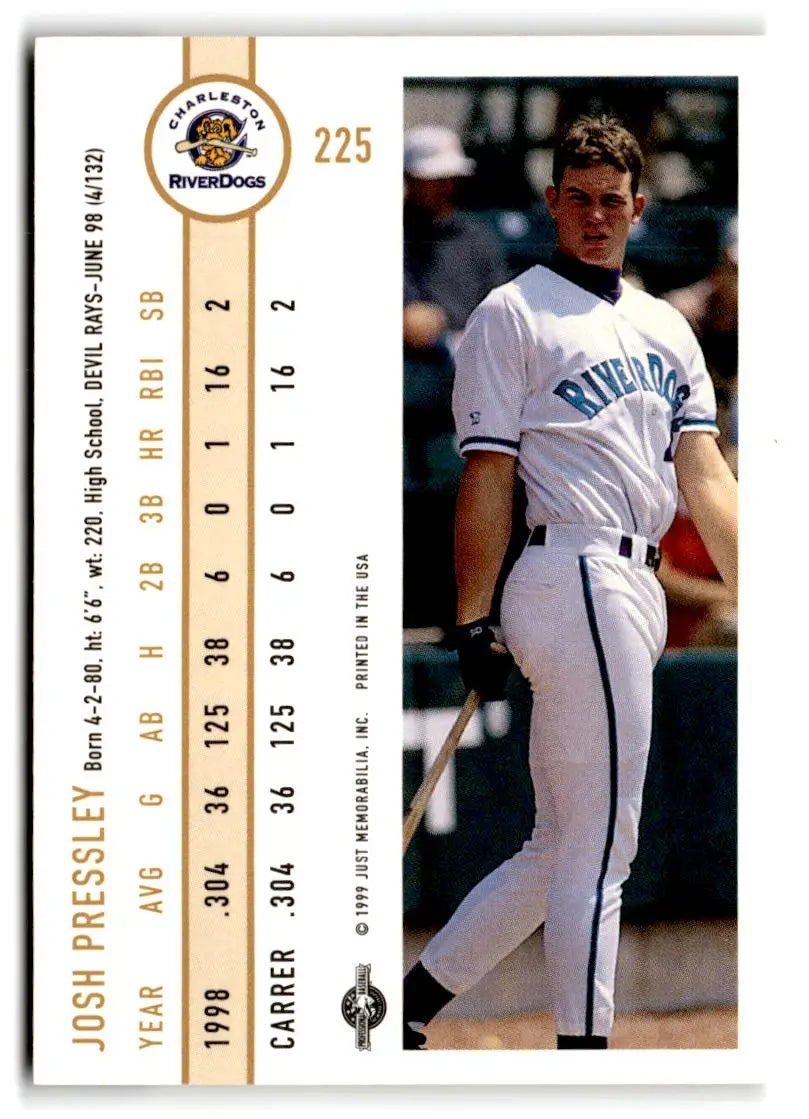 1999 Just #225 Josh Pressley - Baseball Card Single