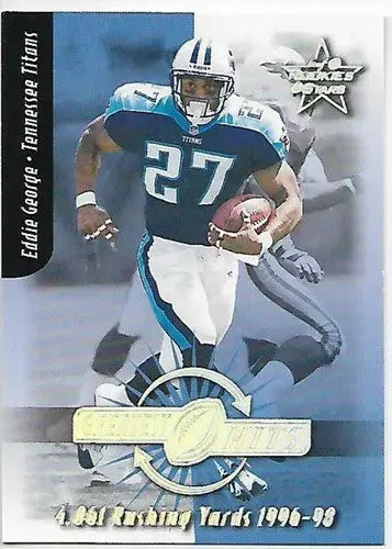1999 Leaf Rookies and Stars Greatest Hits #GH10 Eddie George NM-MT 1288/2500 Tit - Football Card Single