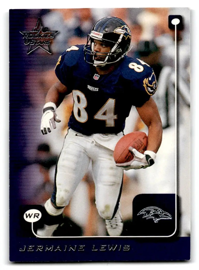 1999 Leaf Rookies & Stars #20 Jermaine Lewis - Football Card Single