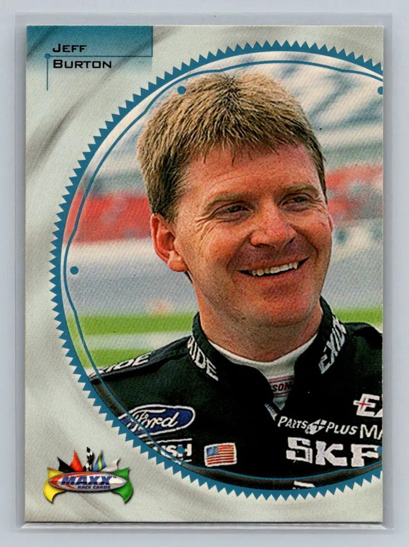1999 Maxx #4 Jeff Burton Roush Racing - Racing Card Single