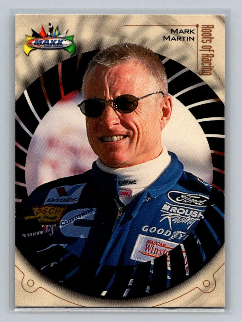 1999 Maxx #54 Mark Martin Roush Racing - Racing Card Single