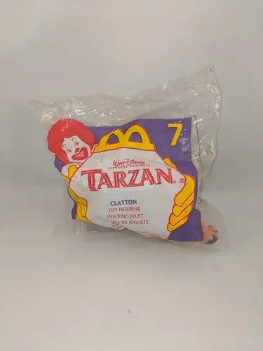 1999 McDonald’s Happy Meal Toy Disney’s Tarzan #7 Clayton NIP - Action Figure & Toy