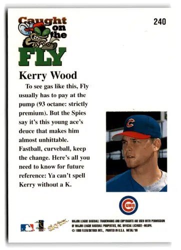 1999 Metal Universe #240 Kerry Wood NM-MT Cubs ID:73247 - Baseball Card Single
