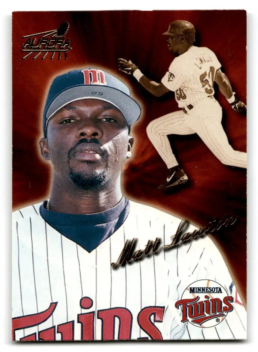 1999 Pacific Aurora #105 Matt Lawton - Baseball Card Single