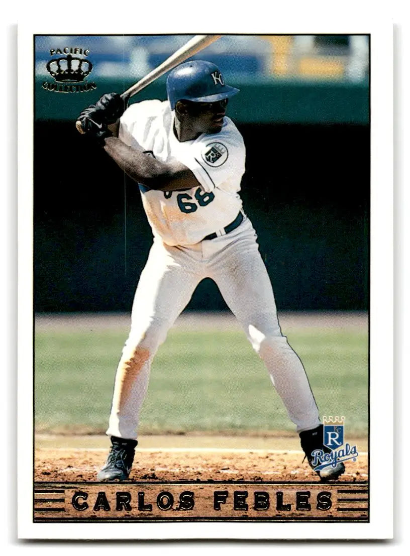 1999 Pacific Crown Collection #131 Carlos Febles - Baseball Card Single