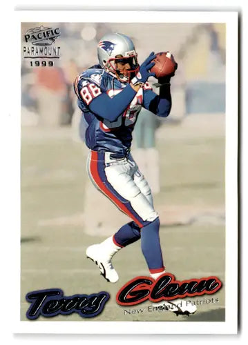 1999 Pacific Paramount #142 Terry Glenn NM-MT Patriots ID:73653 - Football Card Single