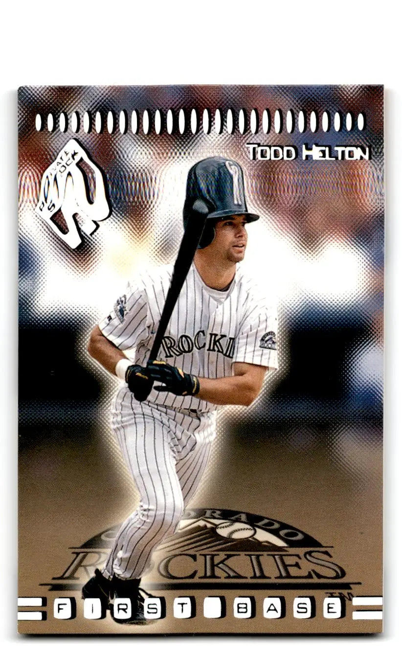 1999 Pacific Private Stock #35 Todd Helton - Baseball Card Single