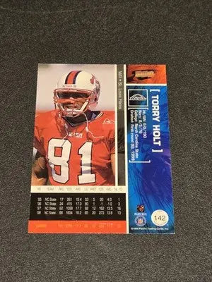 1999 Pacific Revolution #142 Torry Holt - Football Card Single