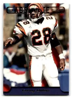 1999 Playoff Absolute EXP #76 Corey Dillon - Football Card Single