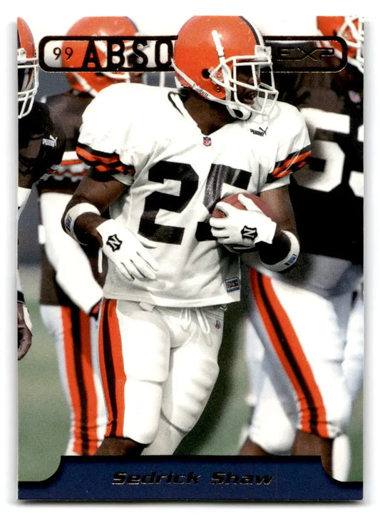 1999 Playoff Absolute EXP #79 Sedrick Shaw - Football Card Single