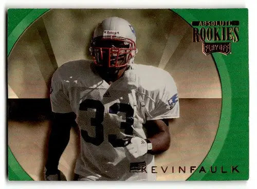 1999 Playoff Absolute EXP #AR14 Kevin Faulk New England Patriots Foo ID:63591 - Football Card Single