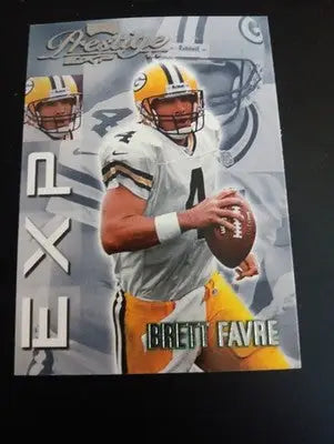 1999 Playoff Prestige EXP #EX153 Brett Favre. Green Bay Packers. NRMT+ - Football Card Single