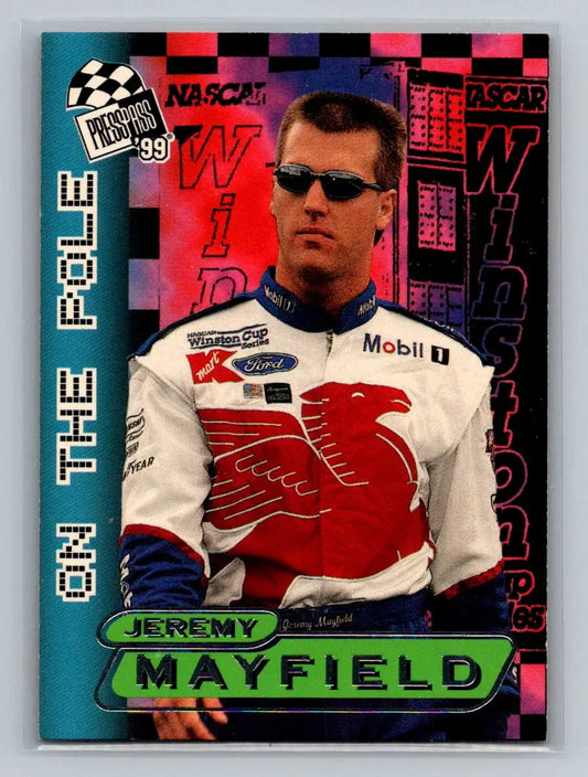 1999 Press Pass #90 Jeremy Mayfield Penske-Kranefuss Racing - Racing Card Single