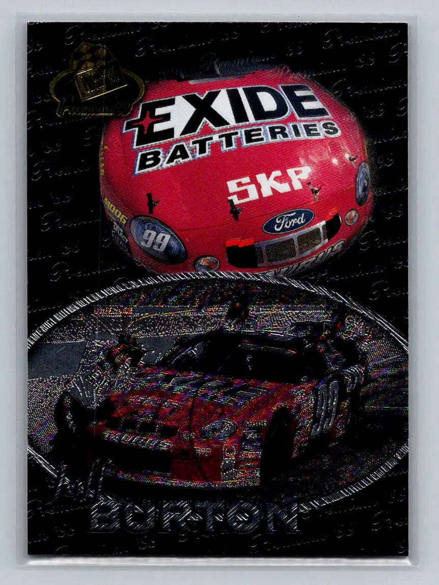 1999 Press Pass Premium #32 Jeff Burton Roush Racing - Racing Card Single