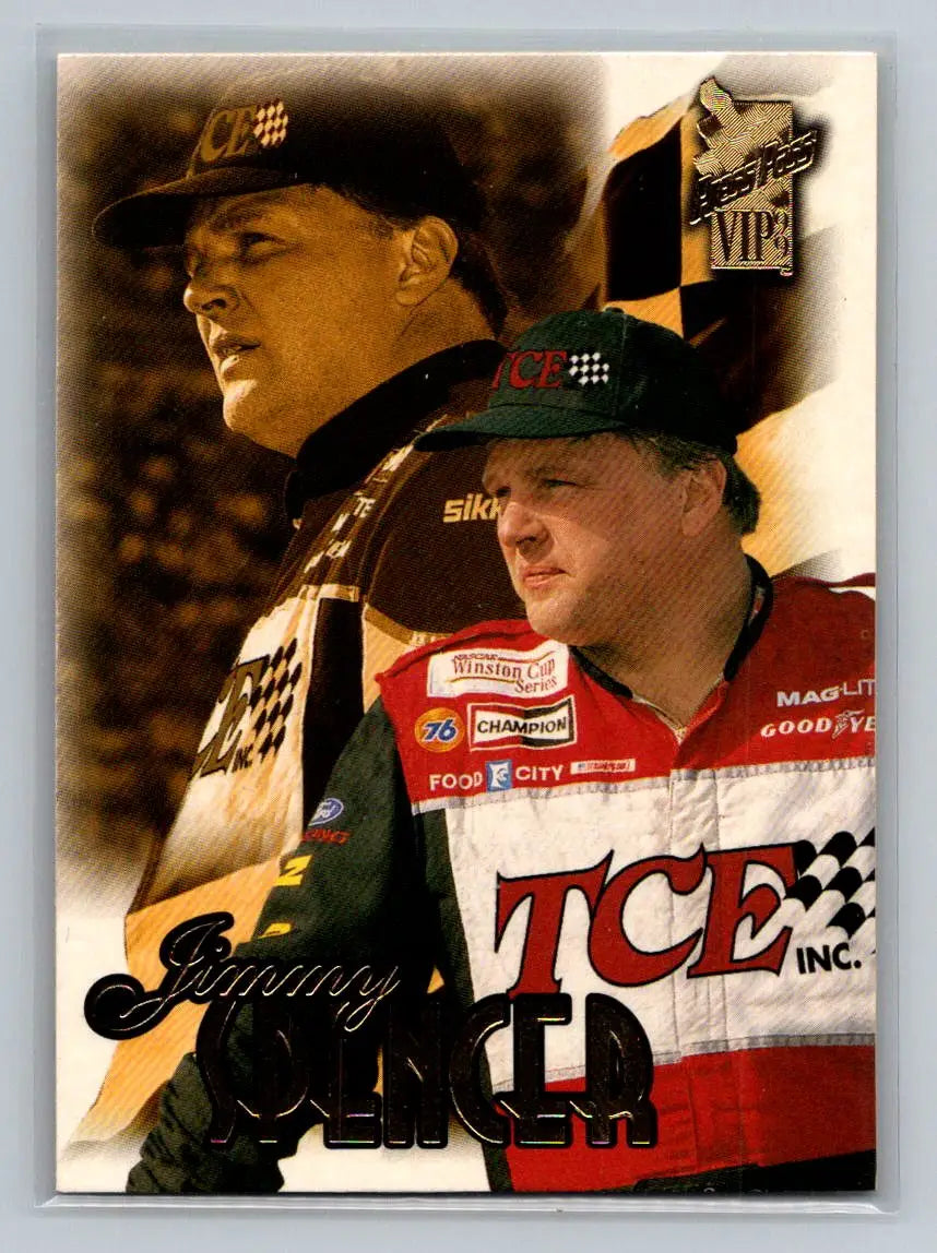 1999 Press Pass VIP #24 Jimmy Spencer Haas-Carter Motorsports - Racing Card Single