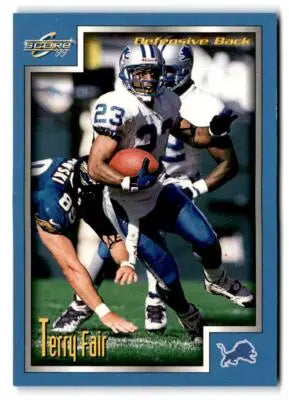 1999 Score #34 Terry Fair - Football Card Single