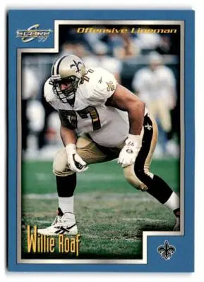 1999 Score #88 Willie Roaf - Football Card Single