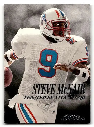 1999 Skybox Dominion #108 Steve McNair Houston Oilers Football Cards ID:62876 - Football Card Single