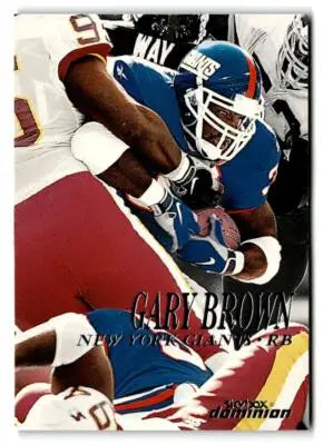 1999 SkyBox Dominion #133 Gary Brown - Football Card Single